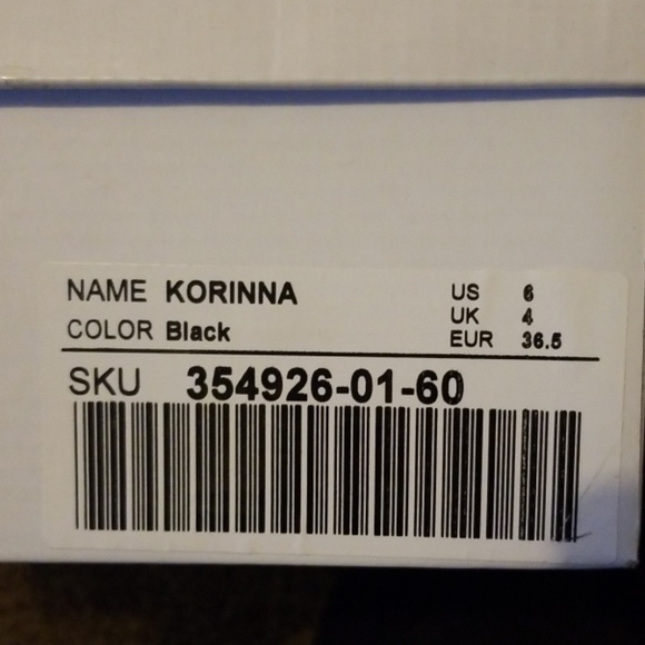 WOMENS LUXE BY JUSTFAB NEW HEELS BOOTS 6.5 - Picture 7 of 7